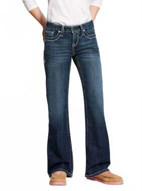 NEW ARIAT youth entwined bootcut jeans in dresden